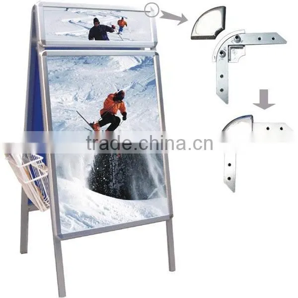 Double Side Floor Standing Snap Frame