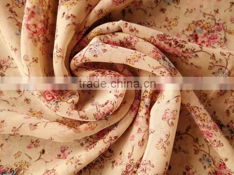 chiffon design on light fabric by yongtong supplier