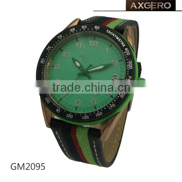 stainless steel back quartz quality watch