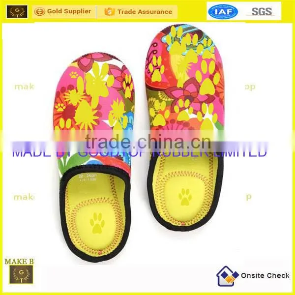 Fashional anti slip Neoprene indoor Slipper wholesale instock