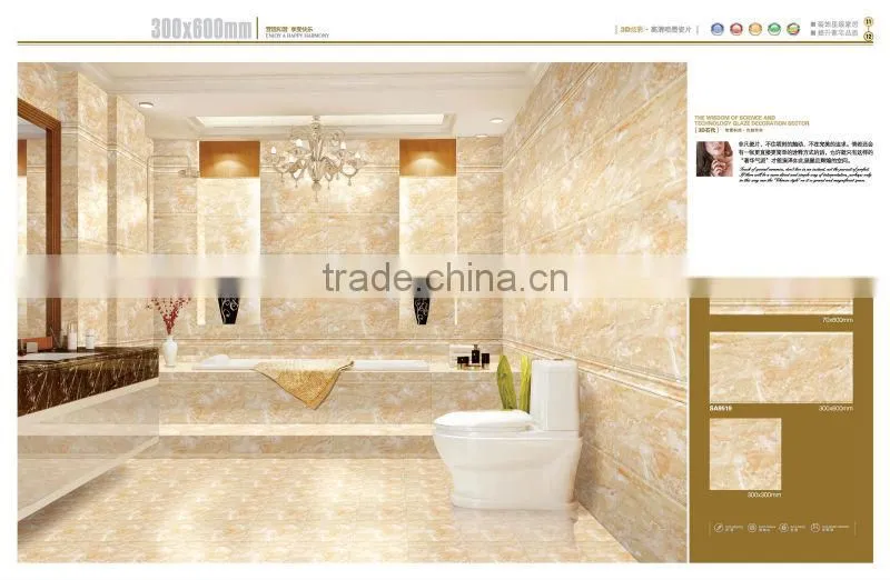 300*600 of water proof ceramic wall tile