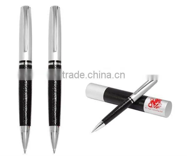 gift leather pen and leather pen into the leather box