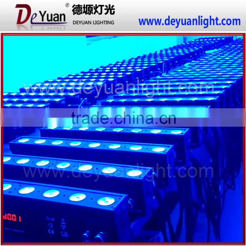 Intelligient chip 8PCS X 8W rgbw 4 in 1 led wall washer light