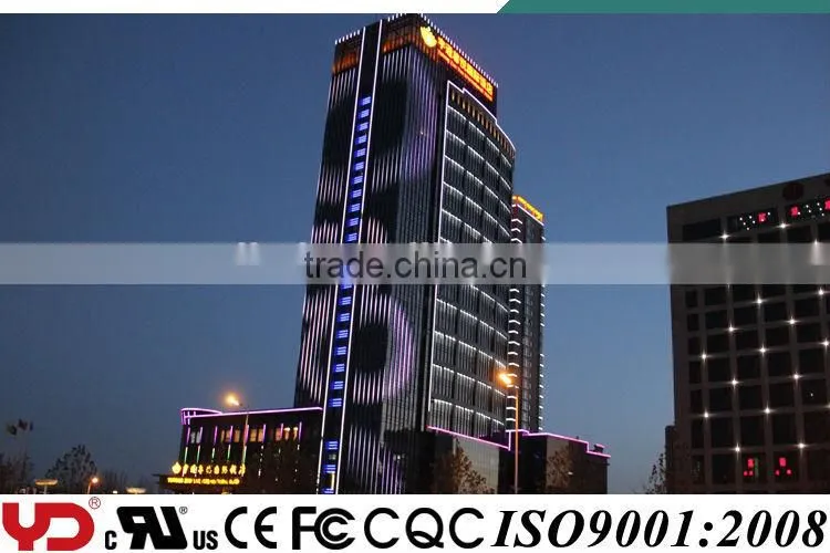 YD IP68 V-0 led building curtain wall CE CQC FCC