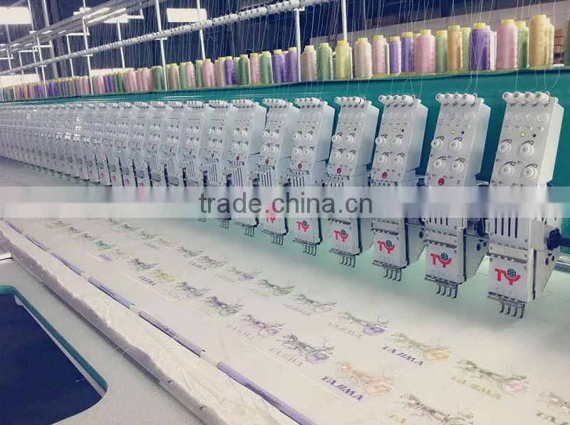615+15 flat sequin cording chenille mixed embroidery machine