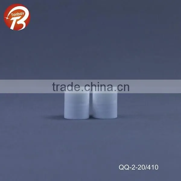 20/410 white pp plastic disc top cap