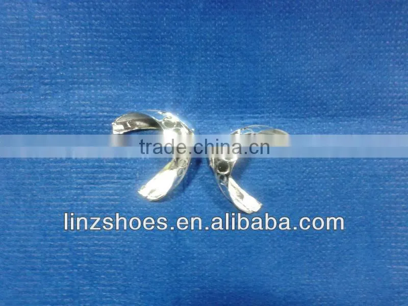 LNZ8019 Shining Lady Shoe Accessory Metal Toe Cap