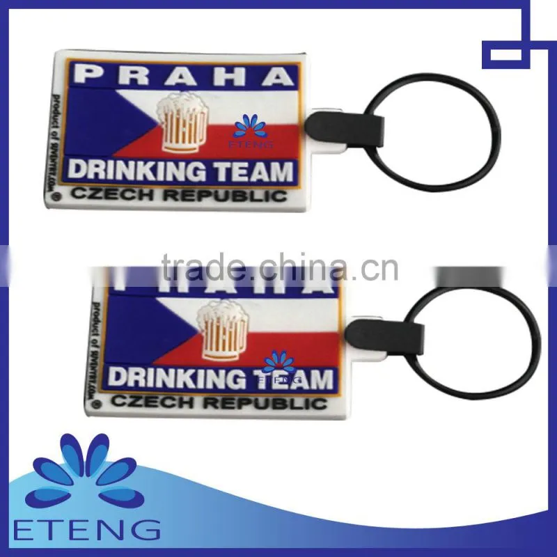 HOT Promotion custom design 3d pvc keychain
