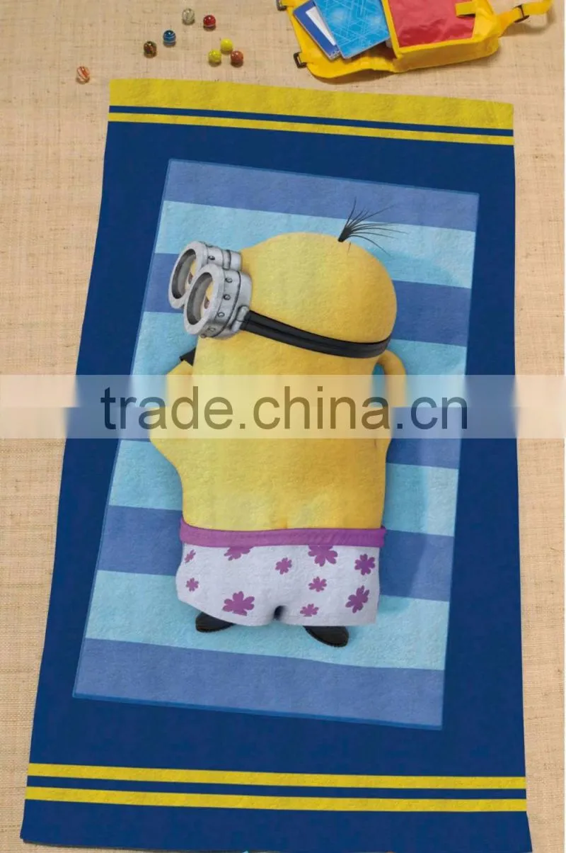 Wholesale Custom Funky Print Microfiber Beach Towel