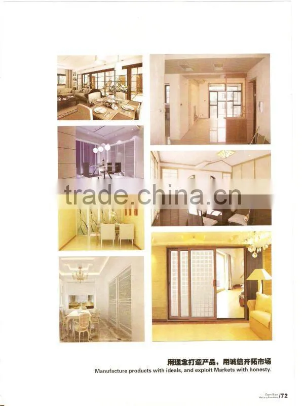 High quality Aluminum sliding door profile