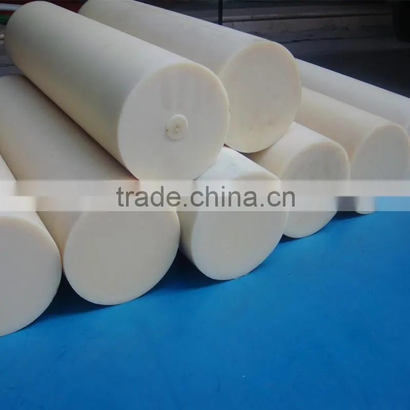Customized High abrasion resistance casting MC901 Nylon rod Nylon6 rod Nylon bar