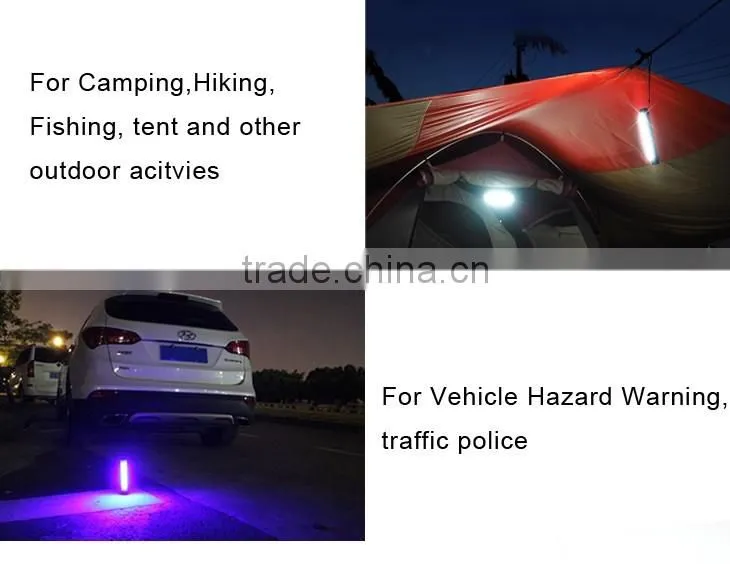 New design waterproof IP68 LED Emergency Light Torch 2600mah power bank