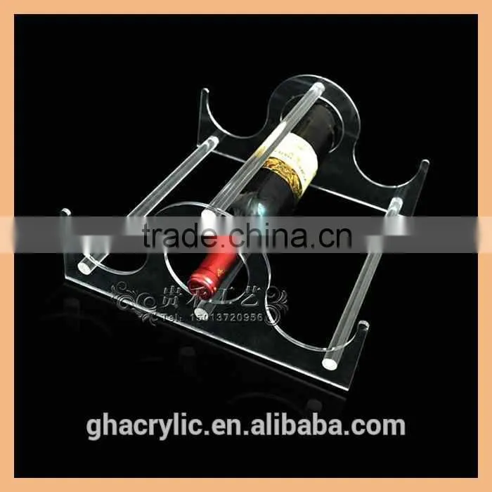 2016 new Fashionable design high transparency wine display &rack for sale