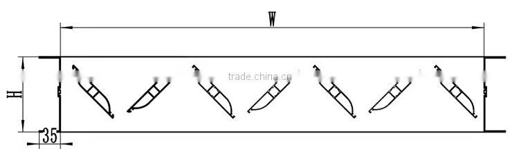 hvac system manual air volume control damper