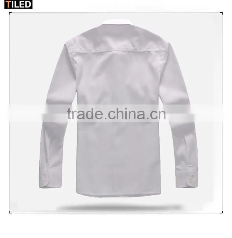 Top quality white security guard uniform shirts cheap price