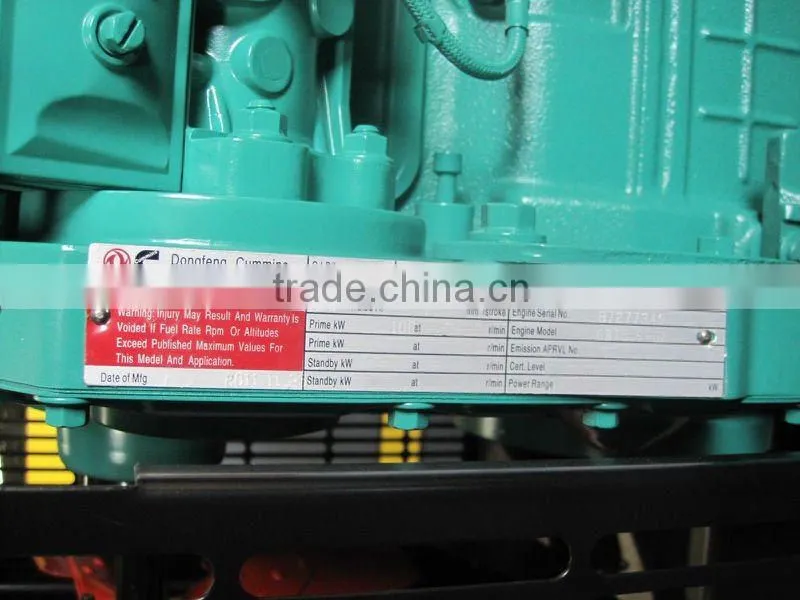 100kva Cummins Engine Assemble Diesel Generators Price