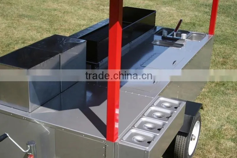 hot dog food cart CE approved hot dog food cart