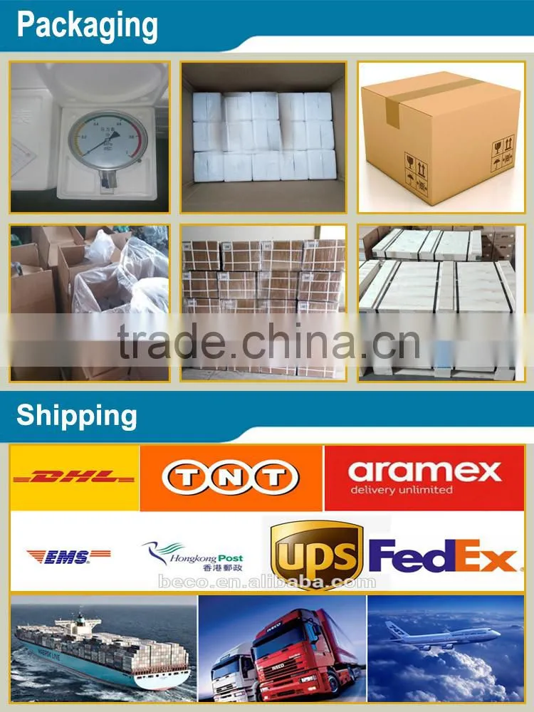 chrome plated steel industry therometer hvac temperature gauge