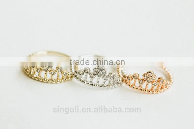 Tinny Enamel Ceramic Colorful Ring