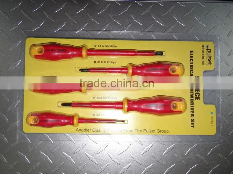 PULSET top quality slotted screwdriver set free combination set available
