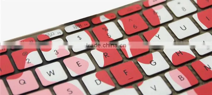 2016 Hot selling !! Camouflage pattern Silicon Keyboard Protector Skin cover for Macbook Pro 13 15 17 online shopping