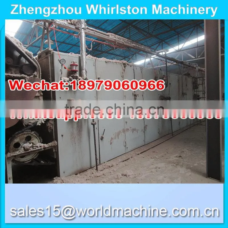 Hopper feeder of wool production lines