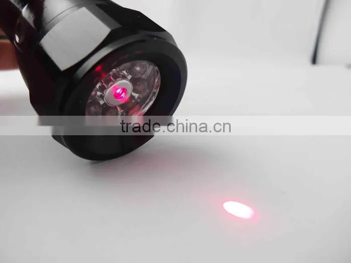 laser flashlight red led flashing, infrared led flashlight laser torch, red light ir flashlight