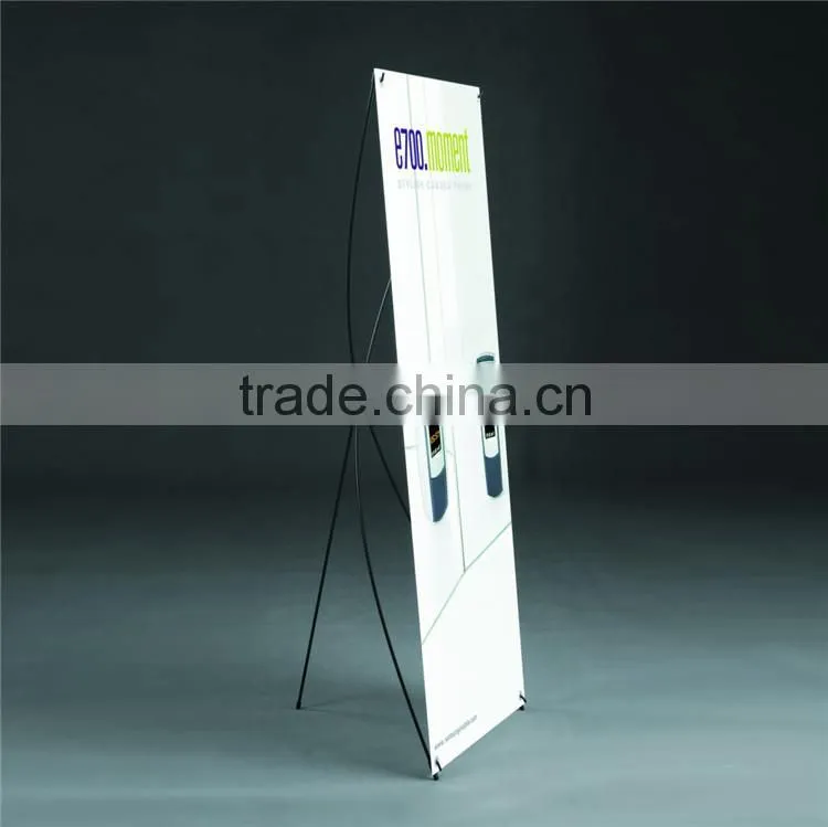Wholesale factory adjustable x banner stand for advertising