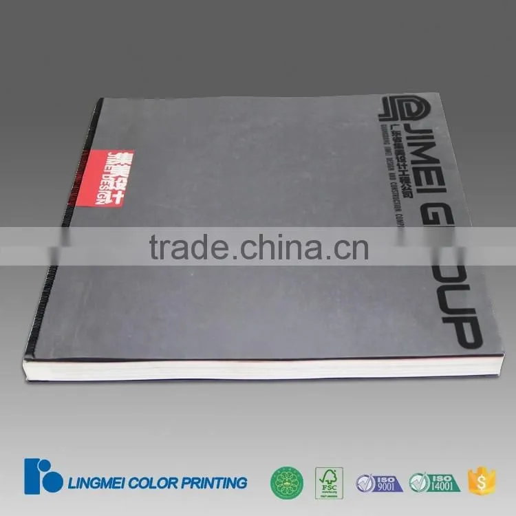 Sewing Binding Softcover Book Printing Guangzhou Service