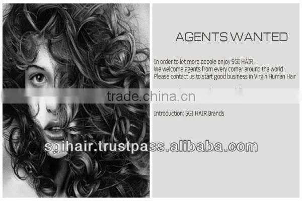 100% virgin human hair SGIHAIR