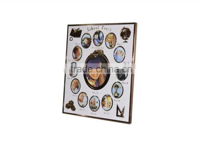 Hot Sales Happy Childhood School Years Aluminum Photo Frame