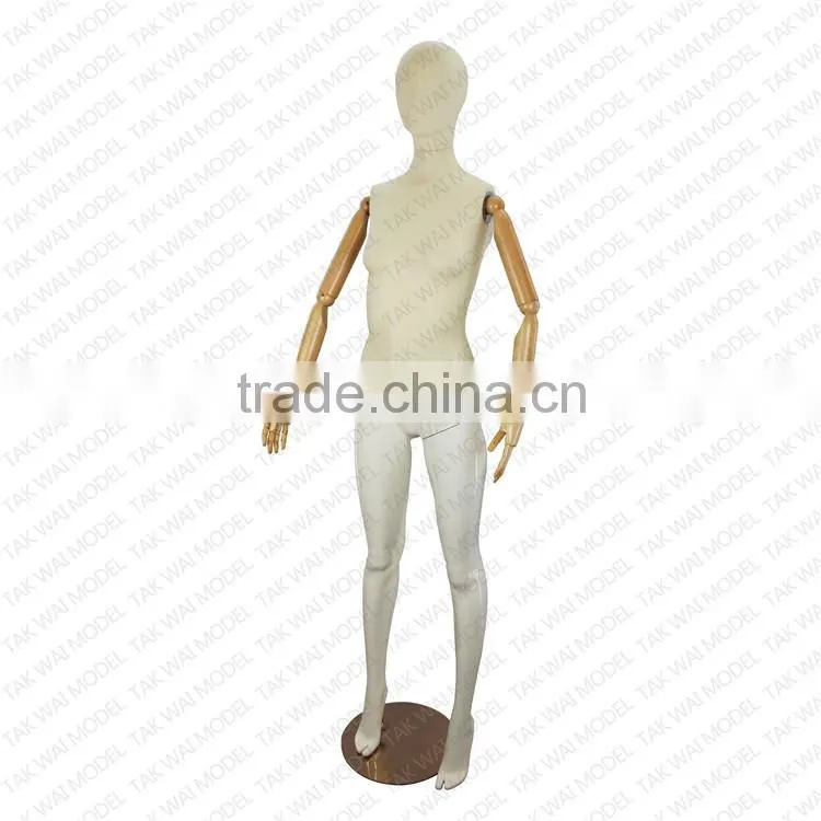 Fashion Lady display with metal watch display fashion model