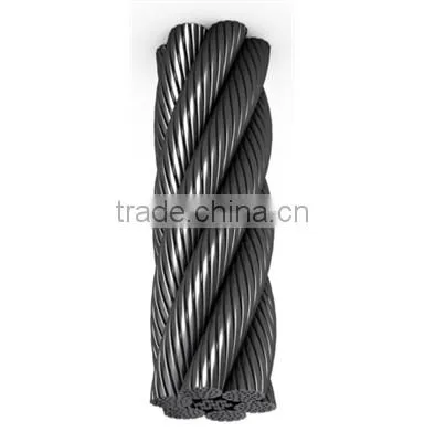 316 7x7 stainless steel wire rope/steel cable