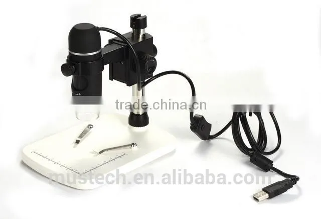 5MP 300X Portable USB Digital Microscope with measurement function compatible with Windows 10 and Mac