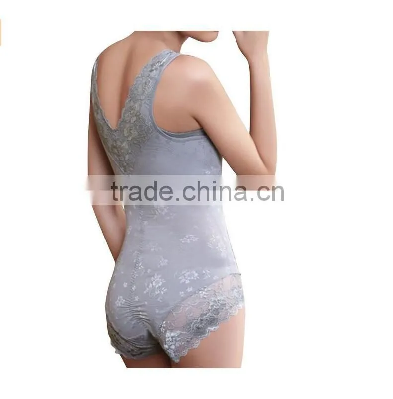 Women's Body Briefer Lace Push Up Butt Lift Tummy Control Shapewear