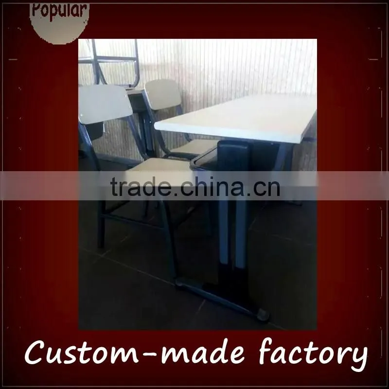 middle school double person classroom furntiure