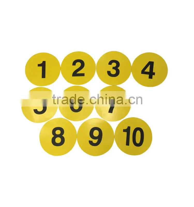 Number Round Martk 1-10 For School Training