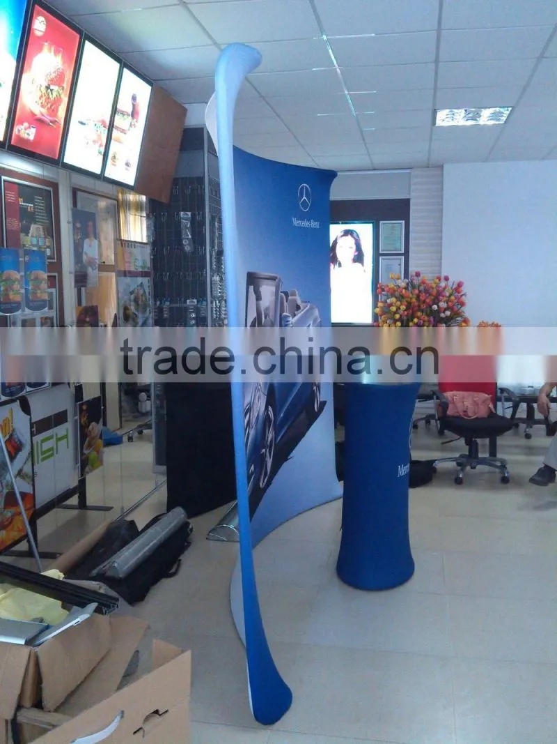 portable aluminum backdrop tension printing