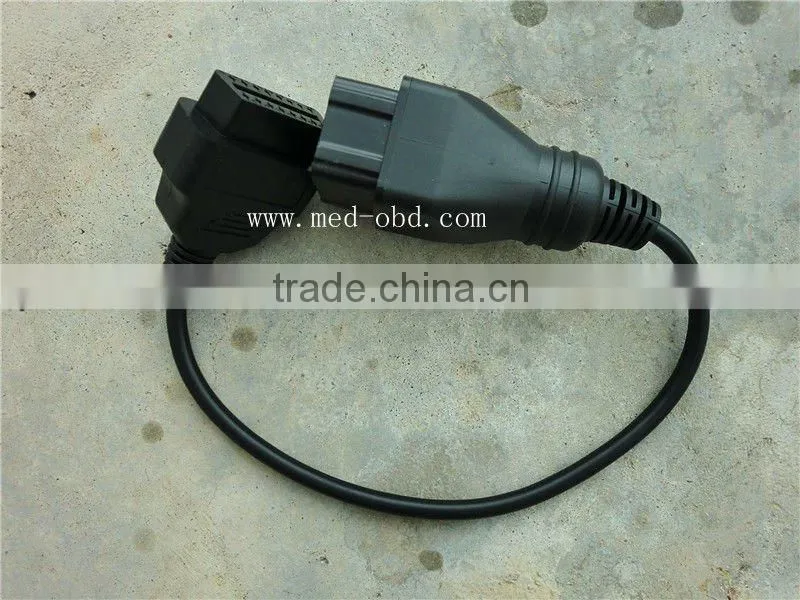 OBD 16P FEMALE TO RENAULT 12P J1962f to RENAULT 12P