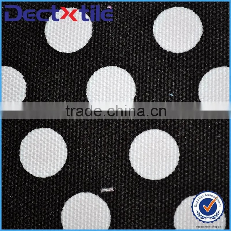 cute polka dots pattern canvas teepee fabric for teepees or children tents