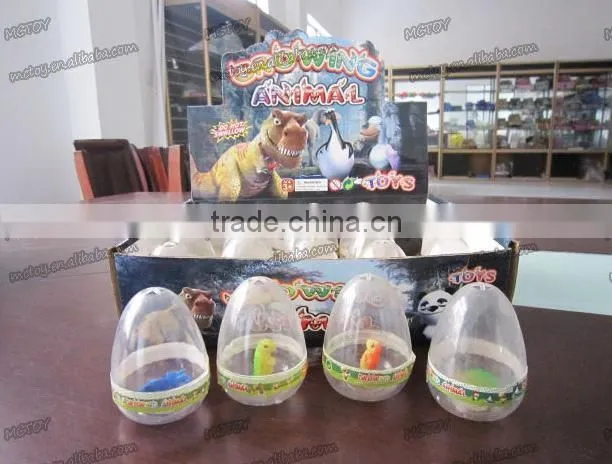 Clear egg with dinosaur christmas gift toy Game Transparente huevos