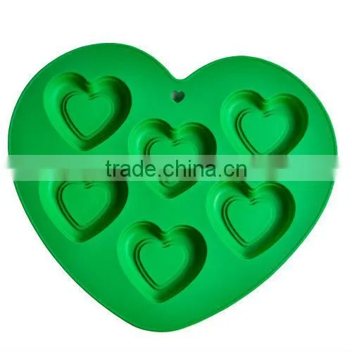 2013 New Product !!! Food grade colorful silicone cake mold