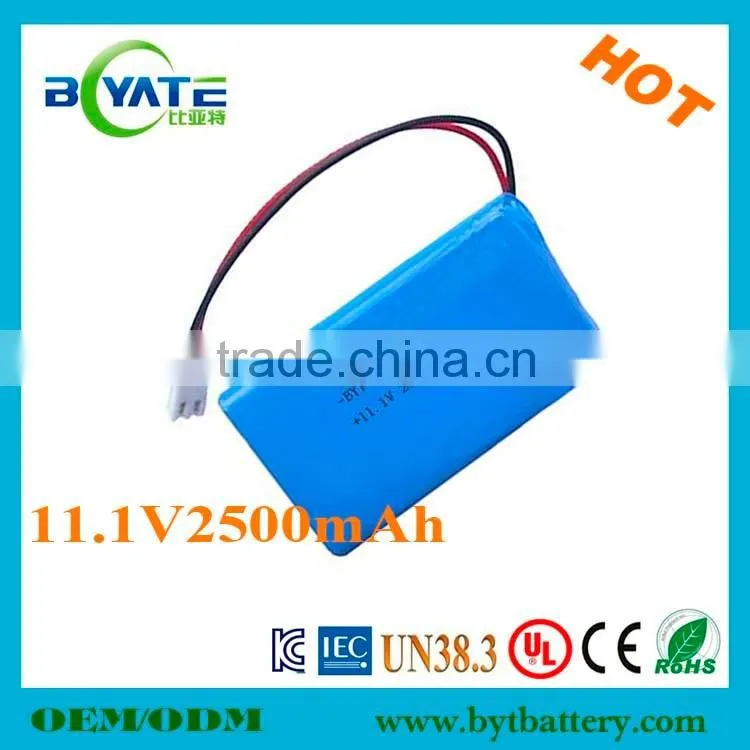 High energy density 3.7v high quality fan camping battery rechargeable