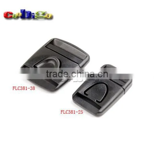 Center Release Buckle for Outdoor Sport Bags Students Bags Luggage #FLC381-25/38