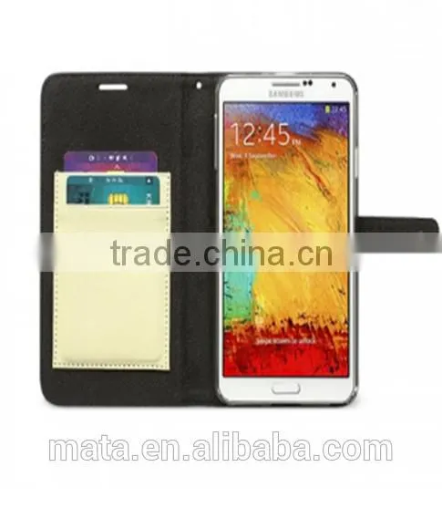 New Elegant Kniting Women Design PU Leather Case For Samsung