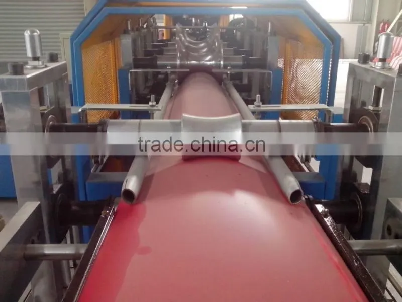 metal roof ridge cap tile roll forming machine