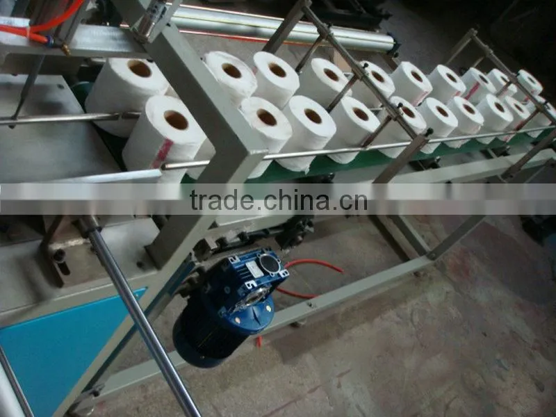 Multi-roll toilet paper roll packing machine