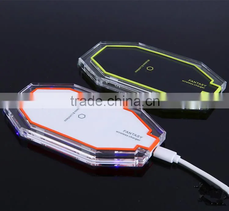 qi fast wireless charging station for smart phones