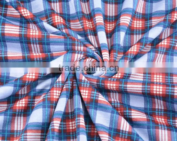 Jiufan textile polyester printed t-shirt soft textile