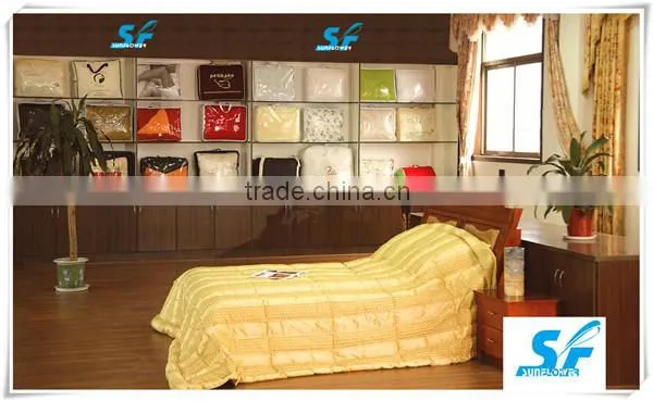 factory wholesale hometextile micro fiber quilt silk comforter shell